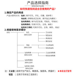 台转家用220v工业级多功能台钻铣床钻床精密大功率电动钻孔攻丝机
