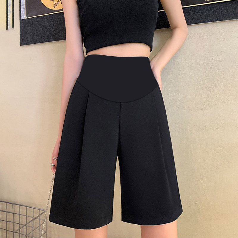 孕妇裤五分西装短裤女夏季薄款宽松外穿高腰垂感显瘦阔腿直筒中裤,孕妇装/孕产妇用品/营养,孕妇休闲裤,淘宝优惠券,粉丝福利购,淘宝优惠卷