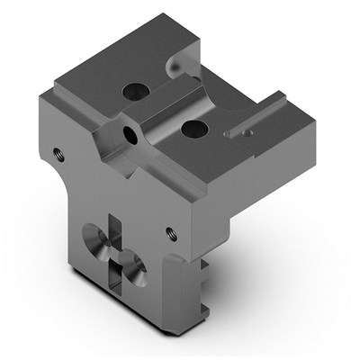 VORON0f2金属滑台导轨固定件和电机背板防止热端倾斜滑块金属模组
