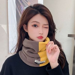 围脖男女同款冬季加绒加厚骑行防风面罩保暖遮脸新款百搭护颈脖套