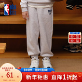 2025秋冬新款 男女童休闲裤 卫裤 nbakids童装 儿童束脚裤 K253TP030P