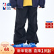 秋冬男童女童长裤 工装 裤 nbakids童装 舒适直筒裤 K243PT030P
