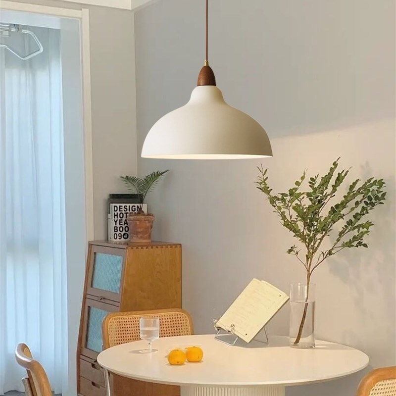 餐厅吊灯设计师款侘寂风吊灯客厅餐桌灯日式卧室床头简约艺术吊灯