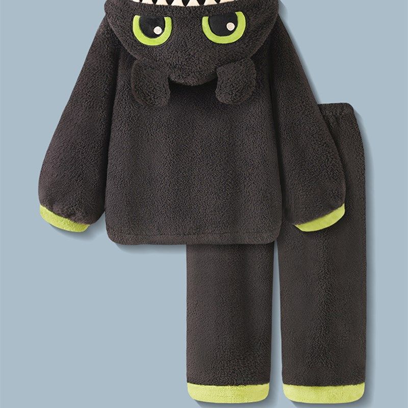 【设计师款】情侣睡衣女冬季保暖珊瑚绒加厚家居服可爱秋冬套装男,女士内衣/男士内衣/家居服,睡衣/家居服套装,淘宝优惠券,粉丝福利购,淘宝优惠卷