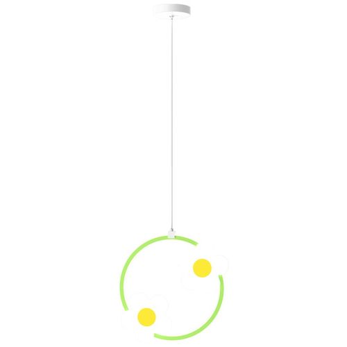 卧室床头小吊灯单头向日葵北欧吧台灯儿童卧室沙发背景墙长线灯具