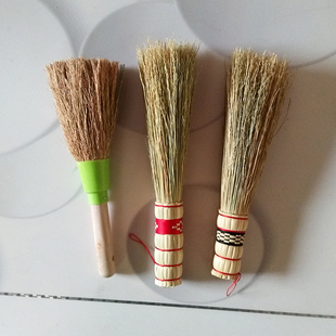 刷锅炊帚长高粱苗老式刷子家用厨房扫面板的小笤帚清洗刷子神器