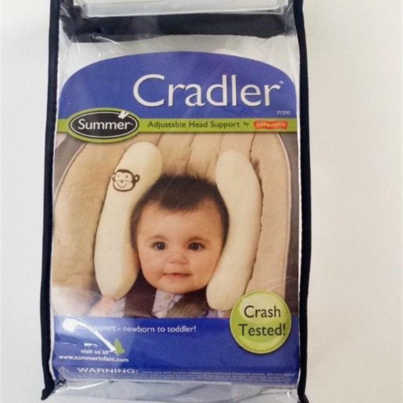 婴儿童安全座椅护头枕靠枕宝宝护颈枕枕推车头部固定保护枕头