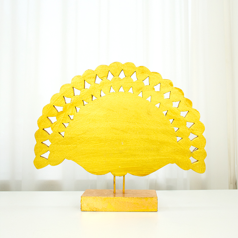 泰国孔雀开屏玄关摆件轻奢客厅电视柜创意家居新房装饰工艺品礼品