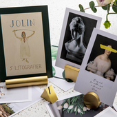 北欧黄铜照片夹标签夹办公创意名片座展示卡片价格展示架留言夹