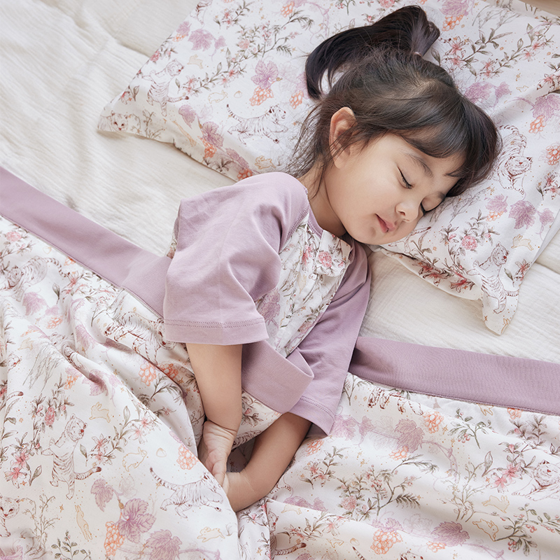 721星球婴儿盖毯六层竹棉纱布宝宝抱毯薄被儿童夏午睡被四季通用