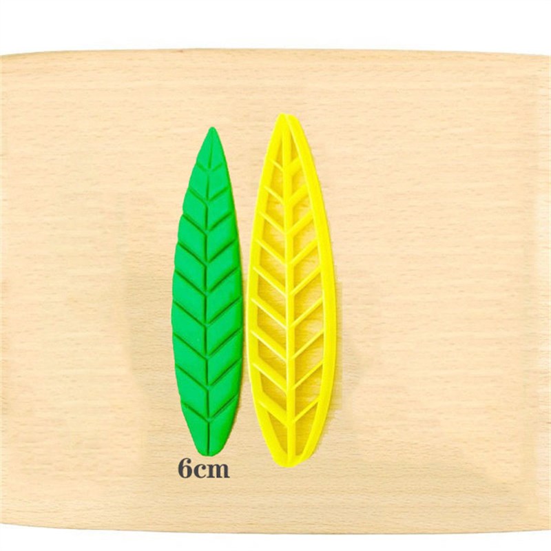 花馍寿桃叶模具弧形叶各种树叶花饽饽面点寿桃叶专用烘焙模具图片