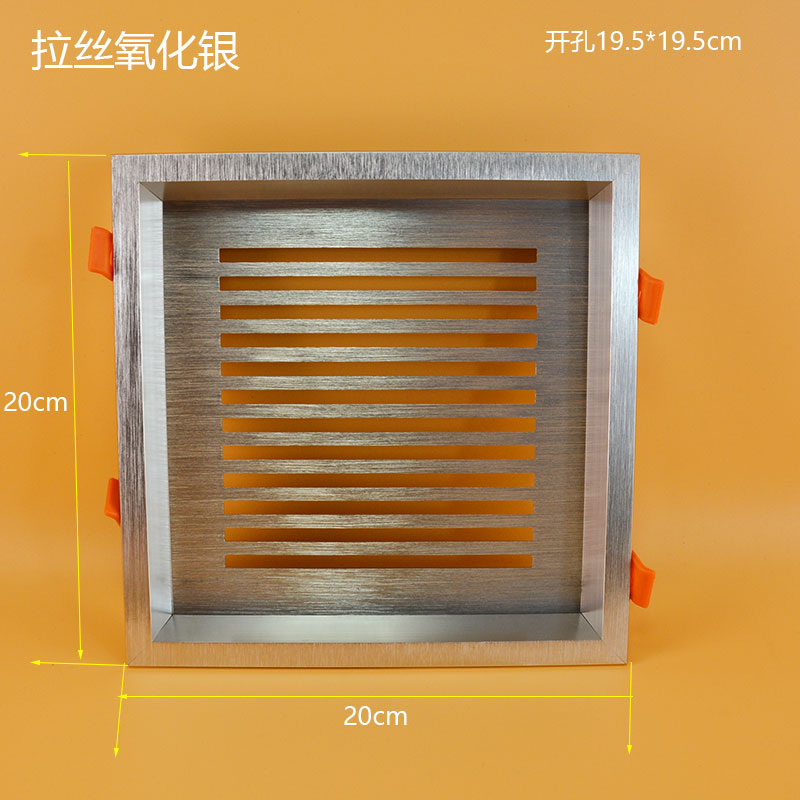 全铝制管道风机圆形风口室内通风系统出风口 散流器排风口
