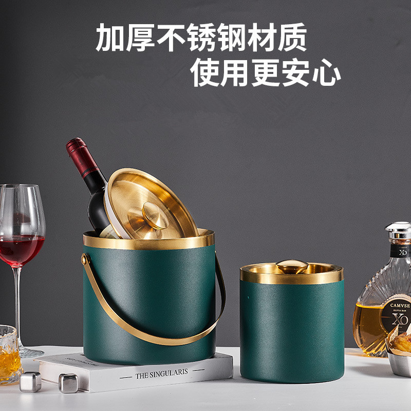 轻奢桌面垃圾桶小号手提不锈钢高颜值2023新款办公室迷你废纸桶