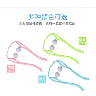 手动颈椎按摩器揉捏健身手持迷你夹脖子颈椎按摩仪老人颈部按摩器