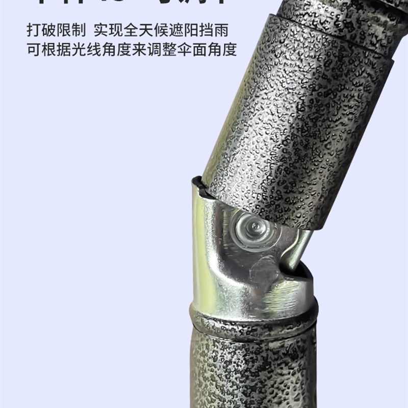 遮阳伞结实太阳伞户外摆摊圆形沙滩倾斜伞室外地摊伞做生意庭院伞