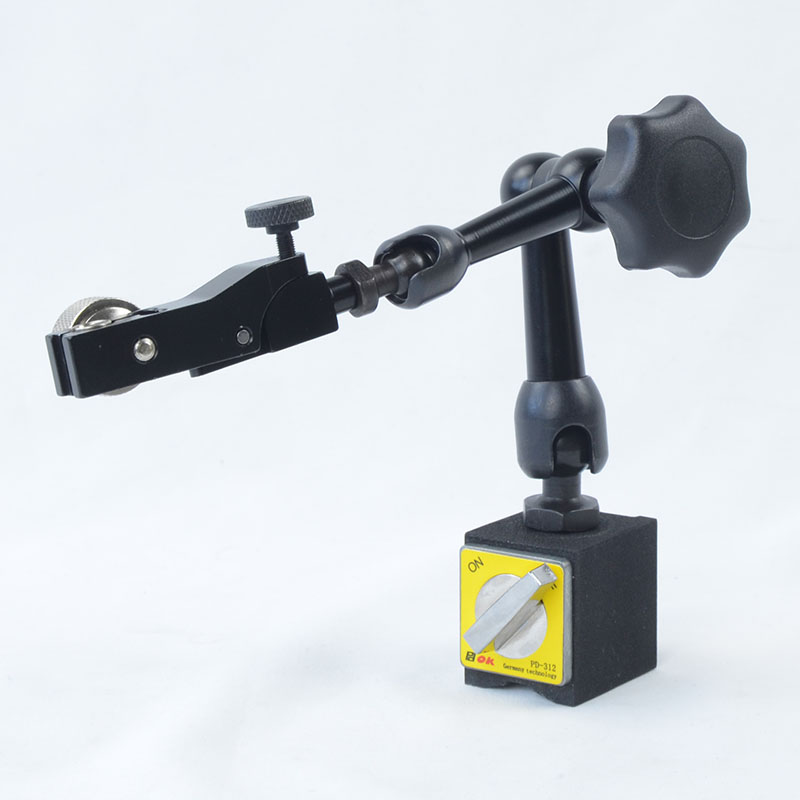 线切割机加工强磁磁力座支架长臂机械万向磁性大表坐百分表千分表