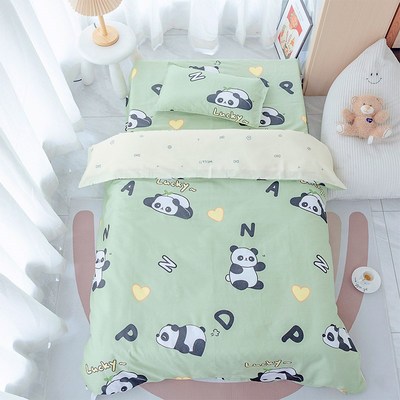定做纯棉儿童被套120x150cm学生宿舍幼儿园宝宝午睡全棉被罩单件