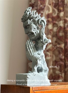 一念一瞬 变换莫测成佛成魔释迦牟尼装饰办公桌面摆件礼物