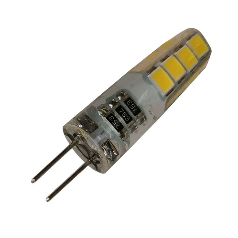 G4LED萤火虫水晶灯珠两针插脚220V光源12V低压节能超亮家用小灯泡