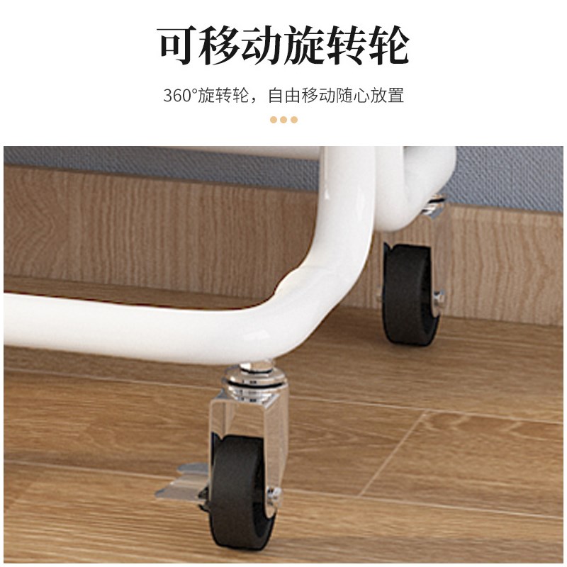 衣帽架单杆式晾衣架落地室内折叠简易挂衣架子家用卧室推车收纳架