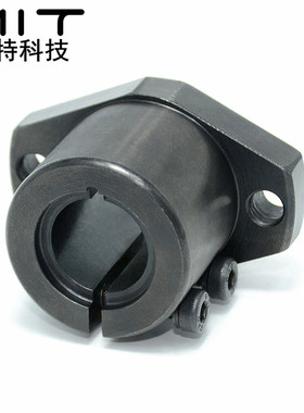 SHFTL碳钢导向轴支座孔15 16 20 25长导向轴支架轴承座支柱底座