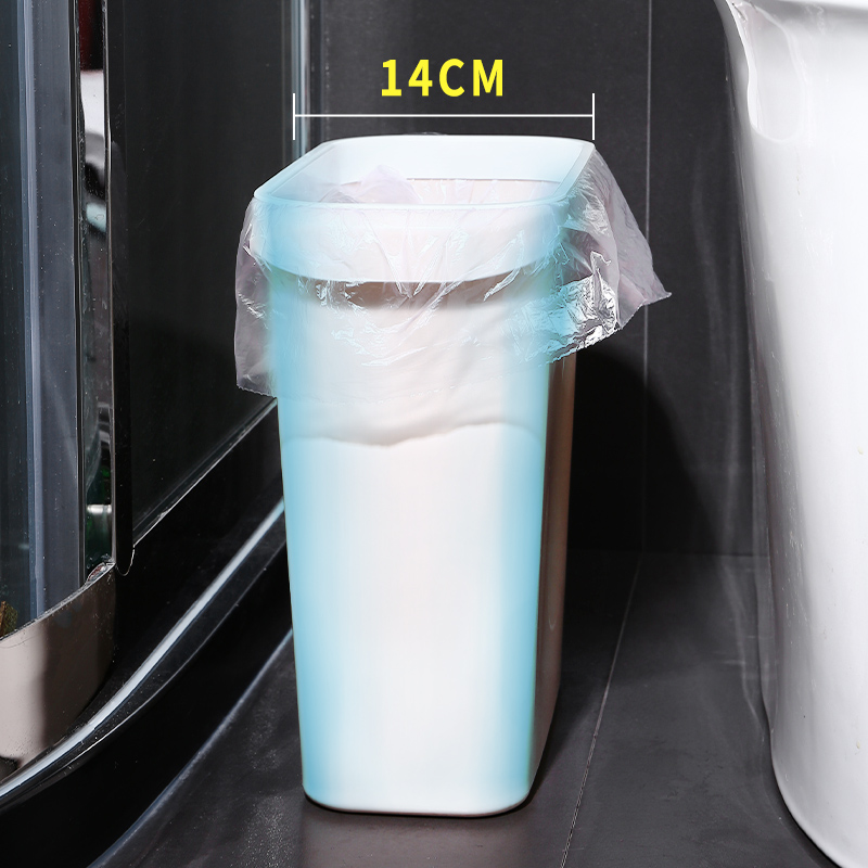 家用缝隙垃圾桶厨房客厅窄款夹缝塑料筒卫生间无盖长方形厕所纸篓