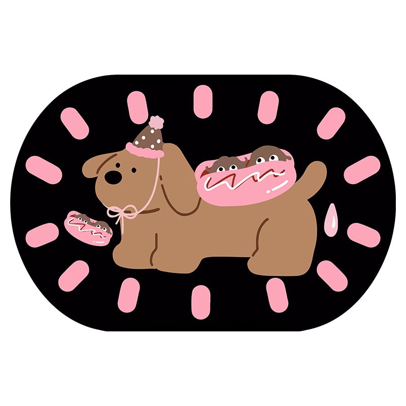 复古厨房家用地垫防油防水硅藻泥吸水垫脚垫可擦免洗防滑耐脏地毯