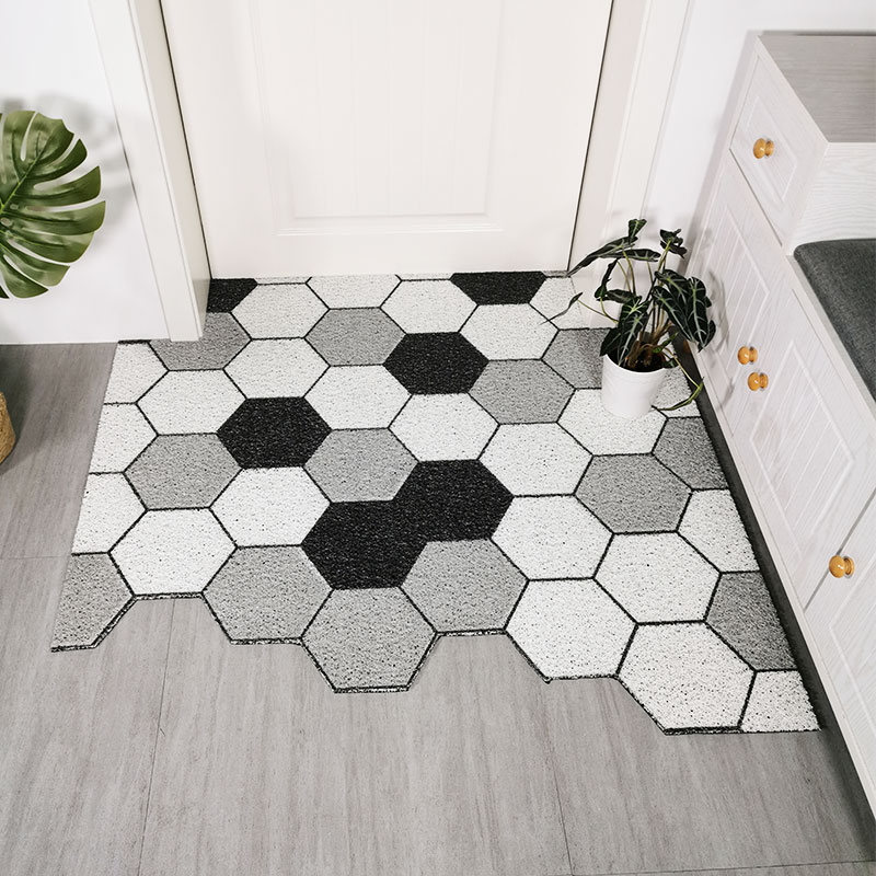 地垫门垫北欧进门门口地毯丝圈脚垫家用入户门垫子防滑PVC脚踏垫