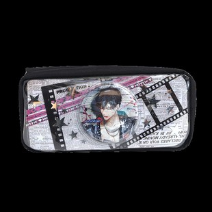 痛包笔袋 小食量i人社恐痛包送扎板简约大容量高颜值学生文具袋