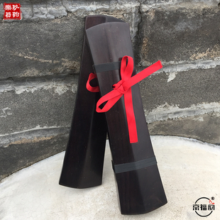 京福韵大叶紫檀老红木响板拆板鼓板快板直板三块云板戏曲手板牙子