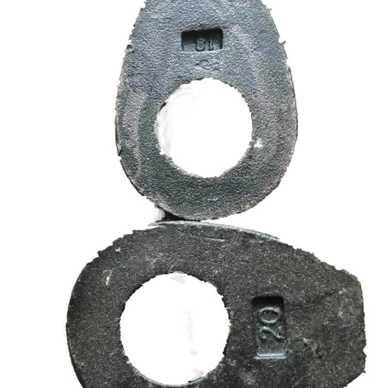 钢丝绳重型套环  鸡心环 卡扣套环 吊装保护环 M8/M16/M20/M30图片