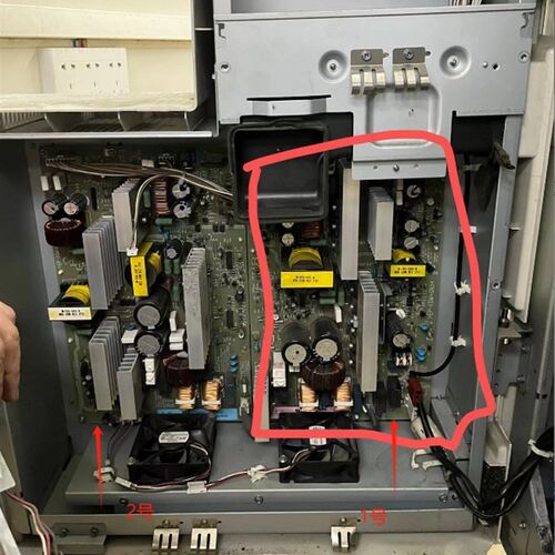 适用原装拆机 理光 907 1357 1107电源板 mp1107 复印机 控制板