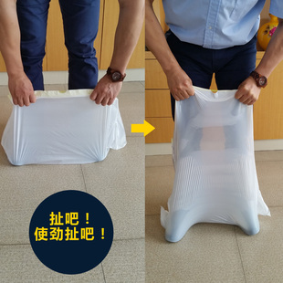 e洁自动收口猫砂袋猫砂盆猫厕所袋大号加厚懒人免铲一次性塑料袋