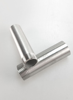 201 304316不锈钢加长单头丝500长400MM4050CM焊接螺纹丝扣管外丝