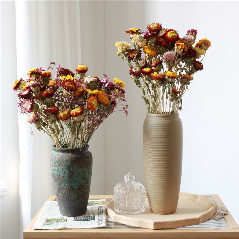 云南小雏菊风干麦秆七彩菊干花花束满天星家居客厅装饰插花瓶摆件,鲜花速递/花卉仿真/绿植园艺,干花,淘宝优惠券,粉丝福利购,淘宝优惠卷