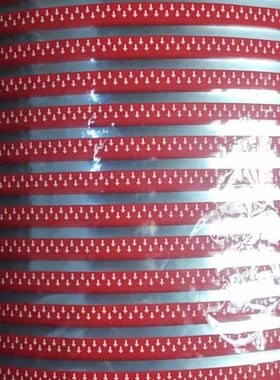 BOPP胶带分条机分切机自动贴标红色塑料箭头标宽2.2每卷1.2公斤