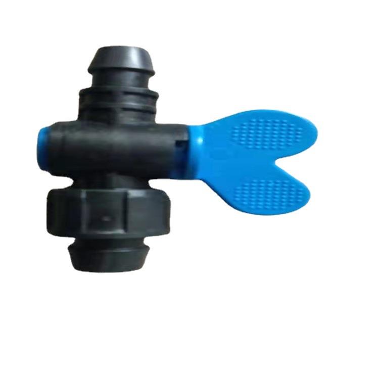 PE管滴灌带内镶管配套管件多型号接头2025多规格连接全旁通阀