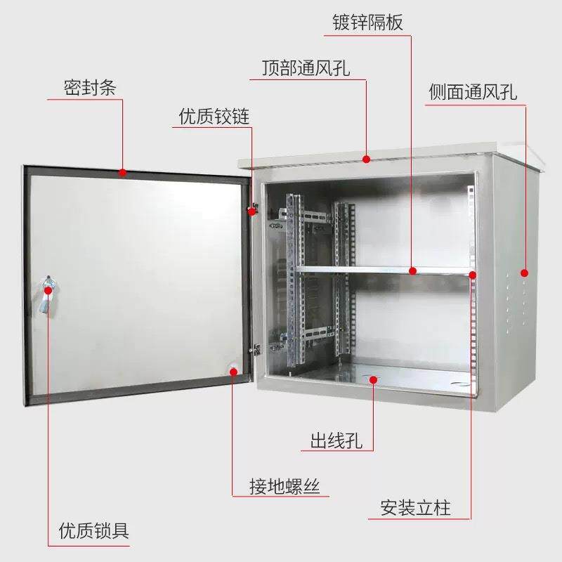 不锈钢配电柜201/304不锈钢落地柜低压配电箱室外动力柜弱电箱