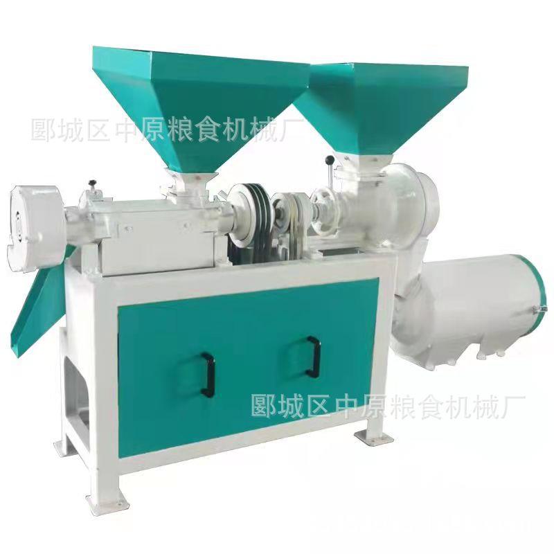 脱皮机玉米去黑脐除胚制糝磨粉制渣粮食用制糁脱皮一体机械设备