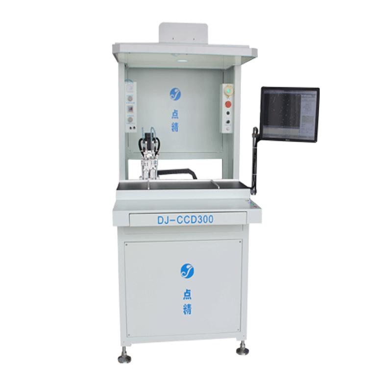 汽车配件视觉点胶机可搭配多种阀体生产耳机板UV全自动视觉喷胶机