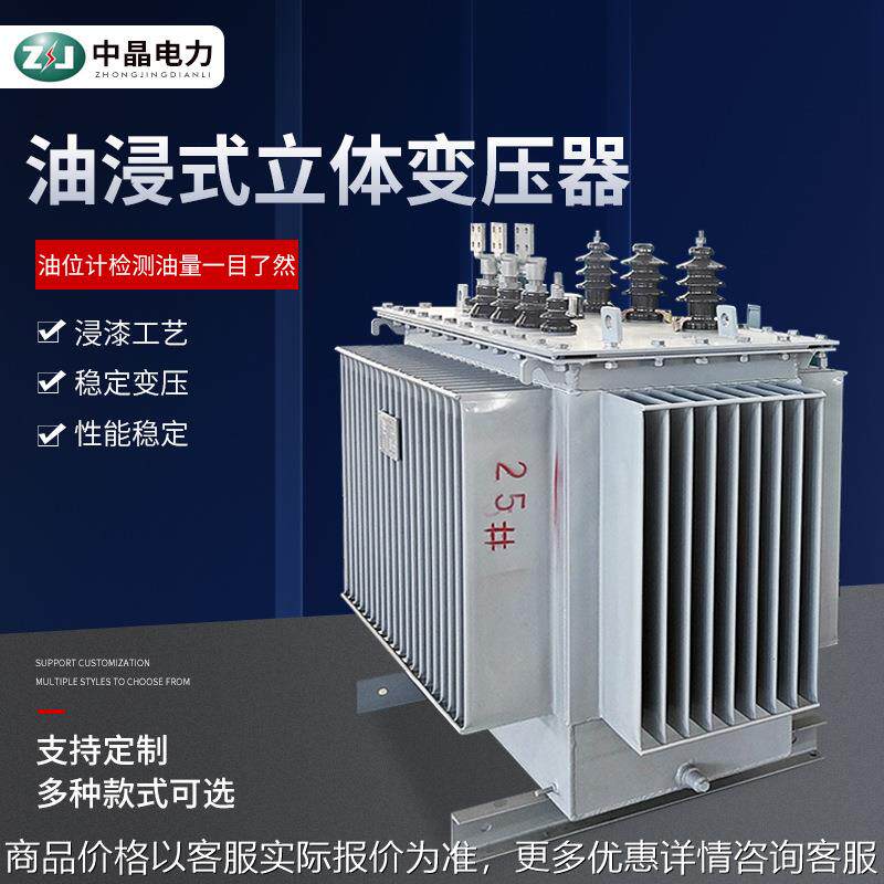 13--200全铜芯油浸式立体变压器可定制10高压立体变压器