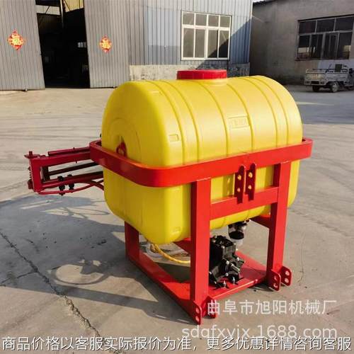 400升悬挂式打药机8米喷幅轴传动喷雾器草坪绿化自走式喷杆喷雾机