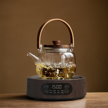 2024新款电陶炉家用煮茶器小型烧水煮茶炉电热炉泡茶电磁炉茶具