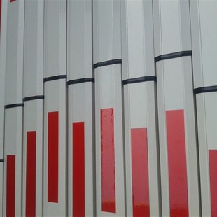 45与86 8米 道闸杆 麻雀斑牌 44红白道闸杆4 八角伸缩100