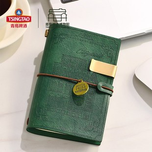 青岛啤酒文创 青岛啤酒博物馆博物馆PU手账本