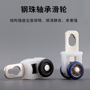 静音窗帘轨道滑轨滑轮顶装 滑道单轨双轨重型铝合金 侧装 导轨挂钩式