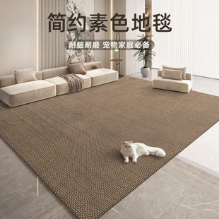 地垫茶几地毯客厅毯大面积耐脏茶几桌垫卧室轻奢高级家用地毯垫子