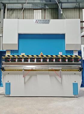不锈钢台面125T4米精密液压数控折弯机 不锈钢金属厨具弯板折板机