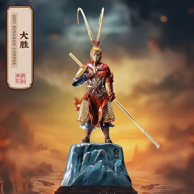 朱炳仁铜大胜齐天大圣孙悟空摆件客厅玄关办公室装饰品铜雕送礼品