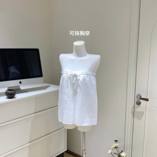 预算有限的打工人必入！宅女同款蝴蝶结刺绣半裙 白色/黑色2026